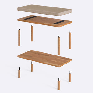 Waljan Bench – 31" x 15" (80 x 38 cm)