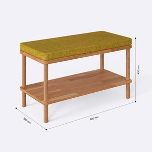 Waljan Bench – 31" x 15" (80 x 38 cm)