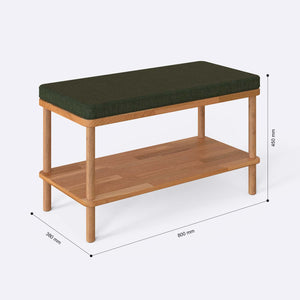 Waljan Bench – 31" x 15" (80 x 38 cm)
