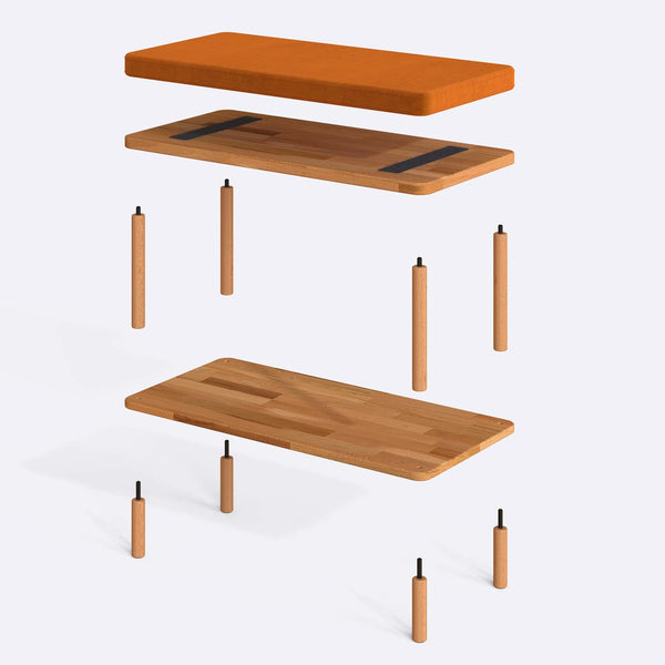 Waljan Bench – 31" x 15" (80 x 38 cm)