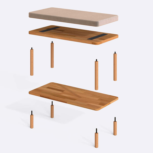 Waljan Bench – 31" x 15" (80 x 38 cm)