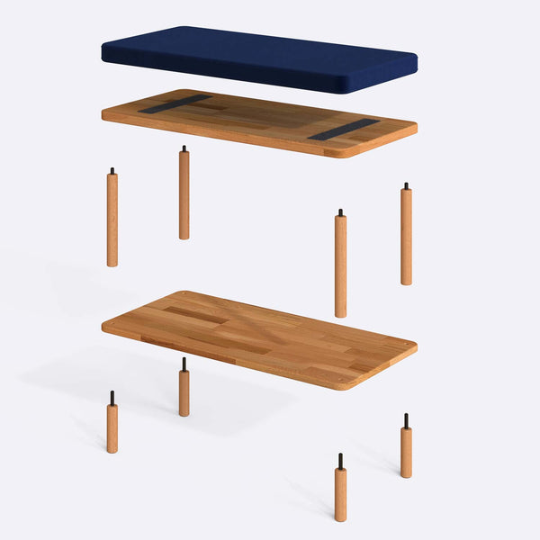 Waljan Bench – 31" x 15" (80 x 38 cm)