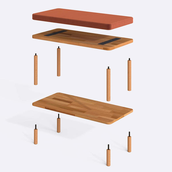 Waljan Bench – 31" x 15" (80 x 38 cm)