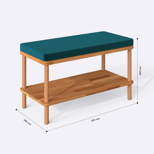 Waljan Bench – 31" x 15" (80 x 38 cm)