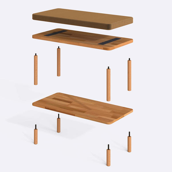 Waljan Bench – 31" x 15" (80 x 38 cm)