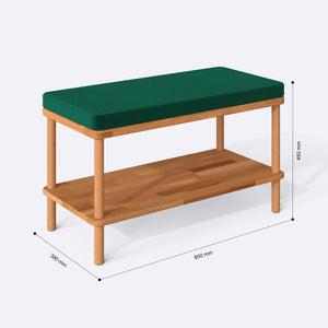 Waljan Bench – 31" x 15" (80 x 38 cm)