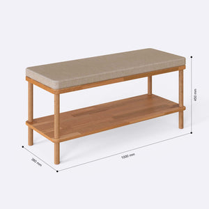 Waljan Bench – 39" x 15" (100 x 38 cm)