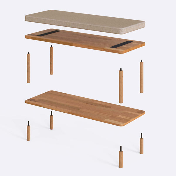 Waljan Bench – 39" x 15" (100 x 38 cm)