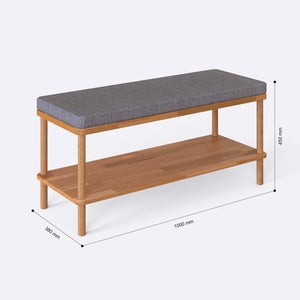 Waljan Bench – 39" x 15" (100 x 38 cm)
