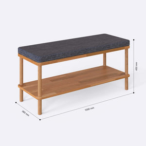 Waljan Bench – 39" x 15" (100 x 38 cm)