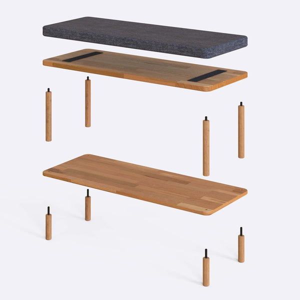 Waljan Bench – 39" x 15" (100 x 38 cm)