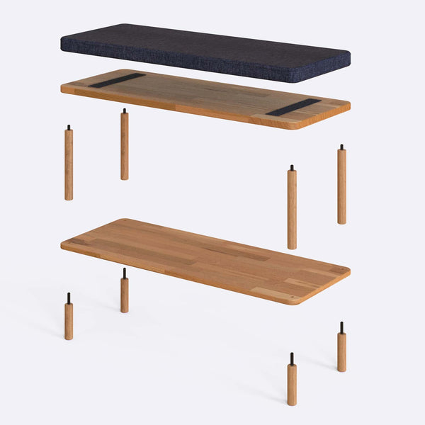 Waljan Bench – 39" x 15" (100 x 38 cm)