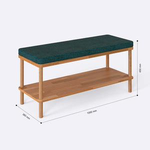 Waljan Bench – 39" x 15" (100 x 38 cm)