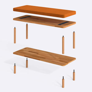 Waljan Bench – 39" x 15" (100 x 38 cm)