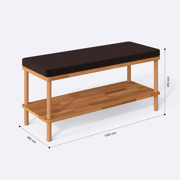 Waljan Bench – 39" x 15" (100 x 38 cm)