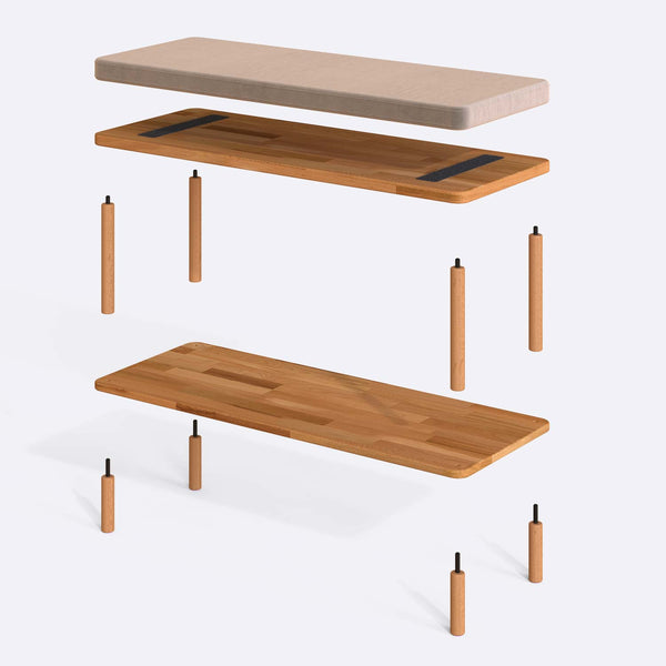 Waljan Bench – 39" x 15" (100 x 38 cm)