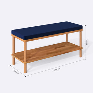 Waljan Bench – 39" x 15" (100 x 38 cm)