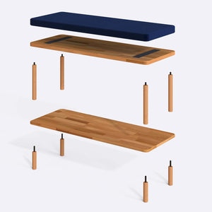 Waljan Bench – 39" x 15" (100 x 38 cm)