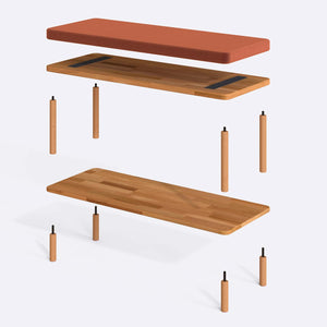 Waljan Bench – 39" x 15" (100 x 38 cm)