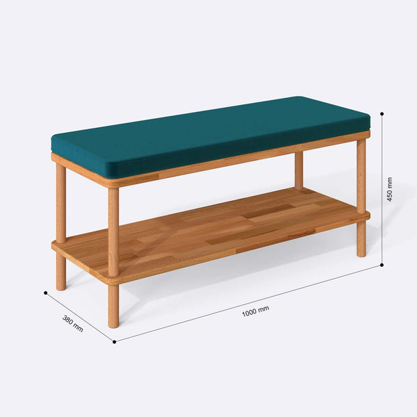 Waljan Bench – 39" x 15" (100 x 38 cm)