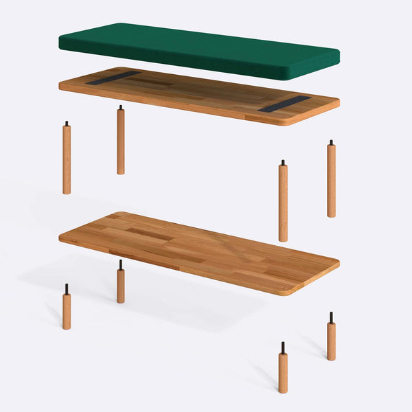 Waljan Bench – 39" x 15" (100 x 38 cm)