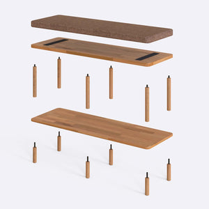 Waljan Bench – 47" x 15" (120 x 38 cm)