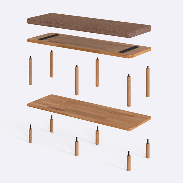 Waljan Bench – 47" x 15" (120 x 38 cm)