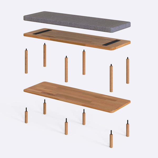 Waljan Bench – 47" x 15" (120 x 38 cm)