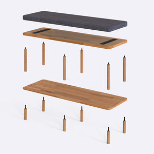 Waljan Bench – 47" x 15" (120 x 38 cm)