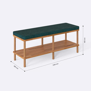 Waljan Bench – 47" x 15" (120 x 38 cm)