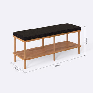 Waljan Bench – 47" x 15" (120 x 38 cm)
