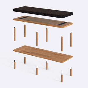 Waljan Bench – 47" x 15" (120 x 38 cm)