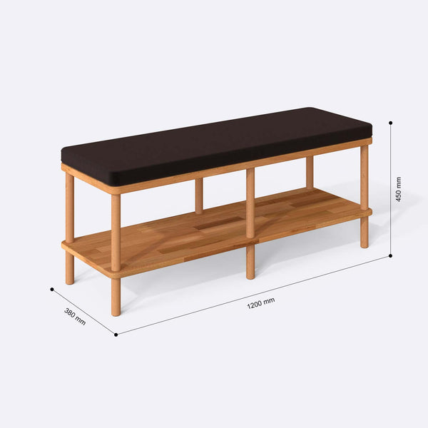 Waljan Bench – 47" x 15" (120 x 38 cm)