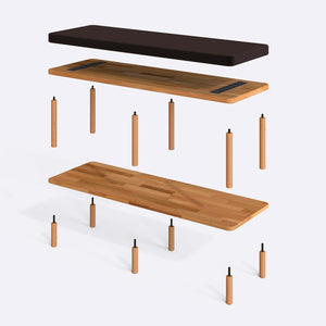 Waljan Bench – 47" x 15" (120 x 38 cm)