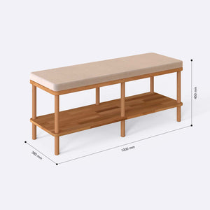 Waljan Bench – 47" x 15" (120 x 38 cm)