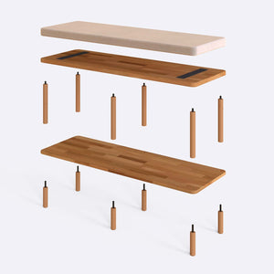 Waljan Bench – 47" x 15" (120 x 38 cm)