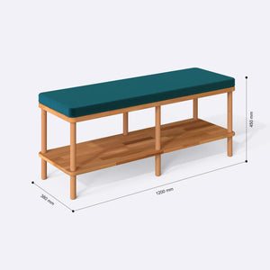 Waljan Bench – 47" x 15" (120 x 38 cm)