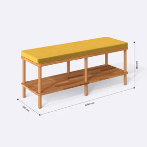 Waljan Bench – 47" x 15" (120 x 38 cm)