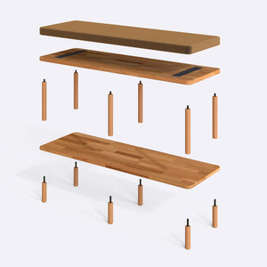 Waljan Bench – 47" x 15" (120 x 38 cm)