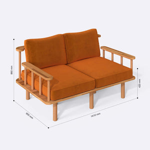 Lore Two Seat Sofa