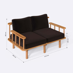 Lore Two Seat Sofa