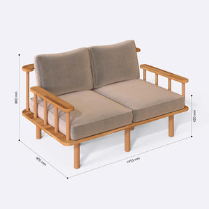 Lore Two Seat Sofa