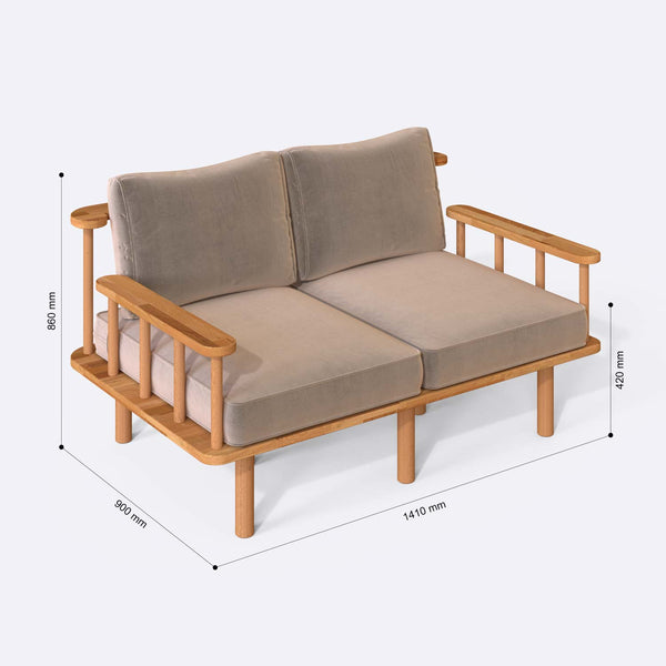 Lore Two Seat Sofa