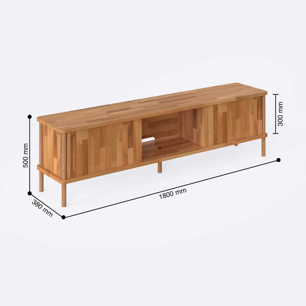 Shava TV Stand – 71" x 15" (180 x 38 cm)
