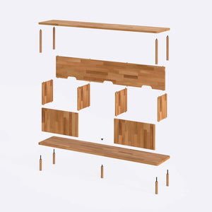 Shava TV Stand – 71" x 15" (180 x 38 cm)