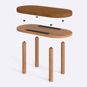 Shiv Bench – 31" x 15" (80 x 38 cm)