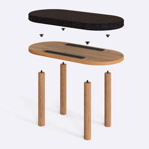 Shiv Bench – 31" x 15" (80 x 38 cm)