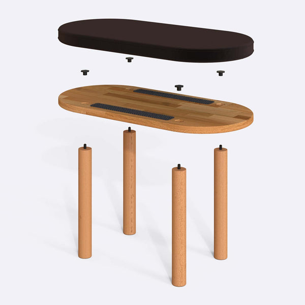 Shiv Bench – 31" x 15" (80 x 38 cm)