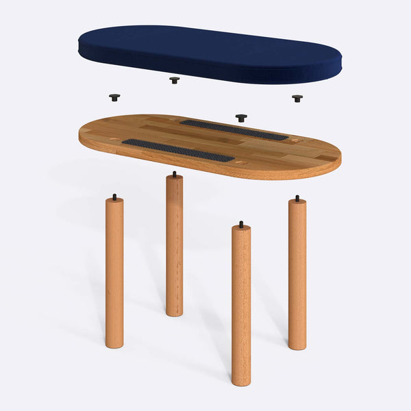 Shiv Bench – 31" x 15" (80 x 38 cm)