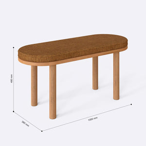 Shiv Bench – 39" x 15" (100 x 38 cm)